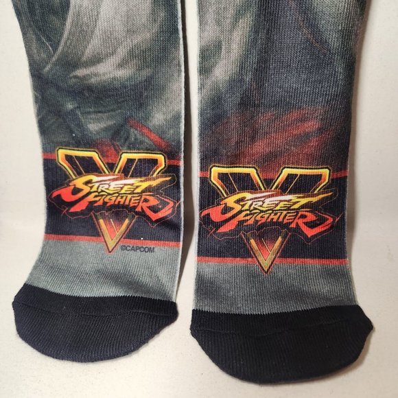 NEW Odd Sox Street Fighter Socks Size 6-13 Men's Hadouken! Come - Picture 7 of 12